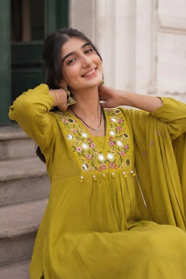 Mustard_Embroidered_Anarkali_Suit_Set_for_Women