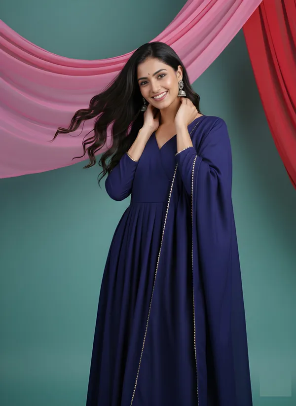 Women_Angrakha_Style_Anarkali_Kurta_with_Dupatta_Suit