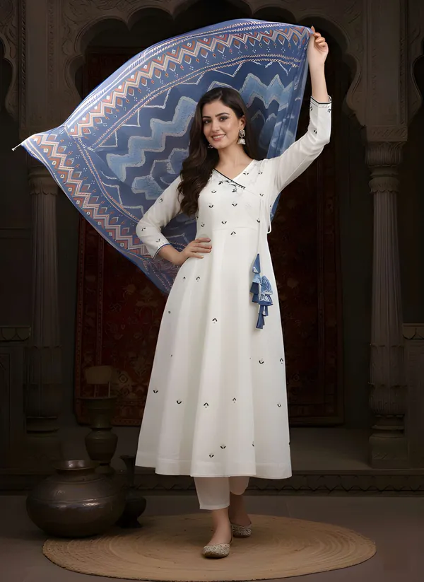 Women_Angrakha_Style_Anarkali_Kurta_with_Dupatta_Suit