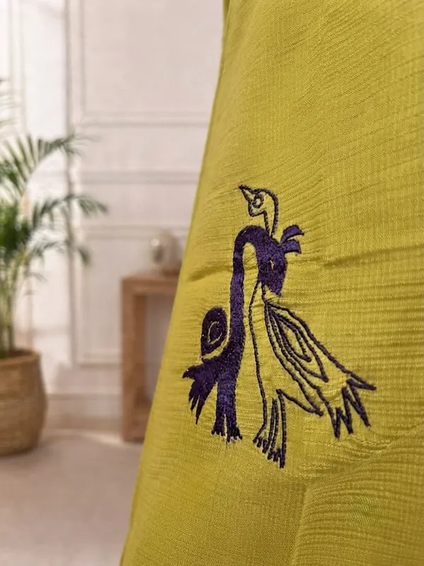 Women_Mustard_Yellow_Embroidered_Cotton-Silk_Top