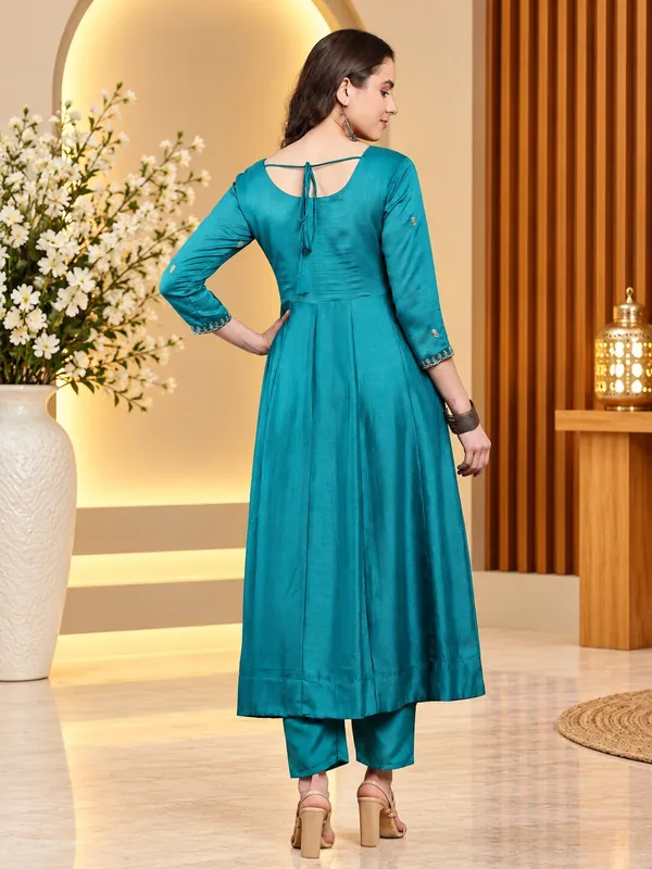 Women’s_Rama_Vichitra_Silk_Embroidered_Anarkali_Kurta_Set_with_Dupatta