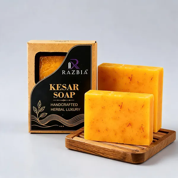 Razbia_Kesar_Saffron_Handcrafted_Herbal_Soap_Pack_Of_3