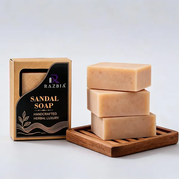 Razbia_Sandalwood_Handcrafted_Herbal_Soap_Pack_Of_3