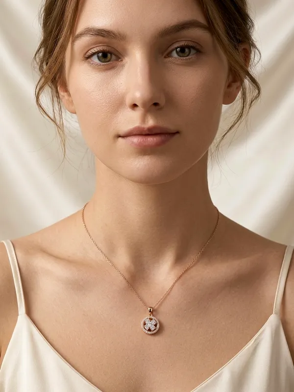 Rose_Gold_Stainless_Steel_Floral_Crystal_Pendant_Necklace_For_Women