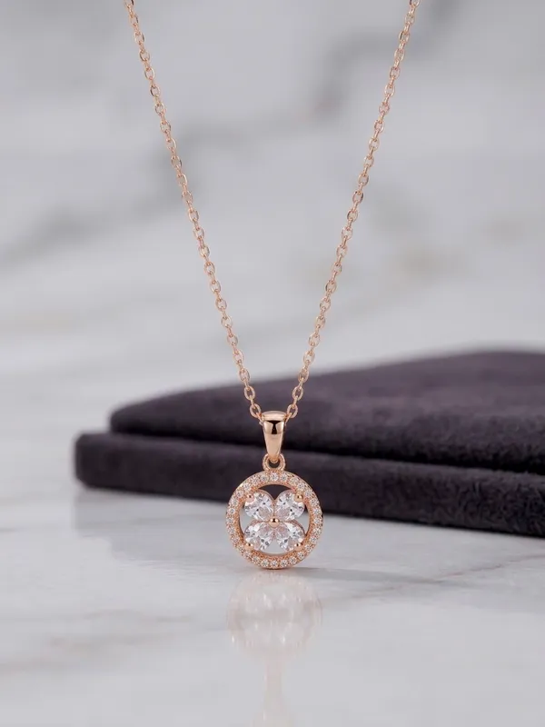 Rose_Gold_Stainless_Steel_Floral_Crystal_Pendant_Necklace_For_Women