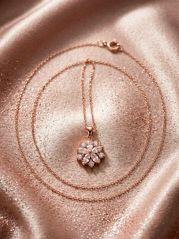 Rose_Gold_Stainless_Steel_Floral_Stone_Pendant_Necklace_For_Women