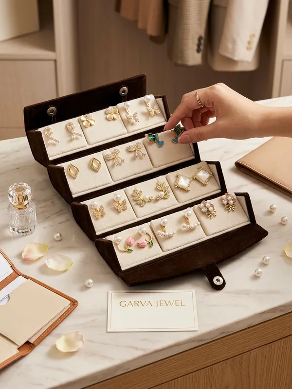 Gold_Alloy_Mixed_Style_Earrings_Set_For_Women
