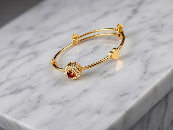Gold_Copper_Red_Stone_Studded_Bangle_Set_For_Women