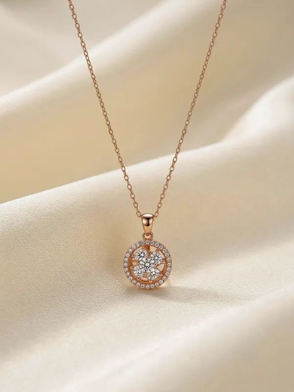 Rose_Gold_Stainless_Steel_Floral_Crystal_Pendant_Necklace_For_Women