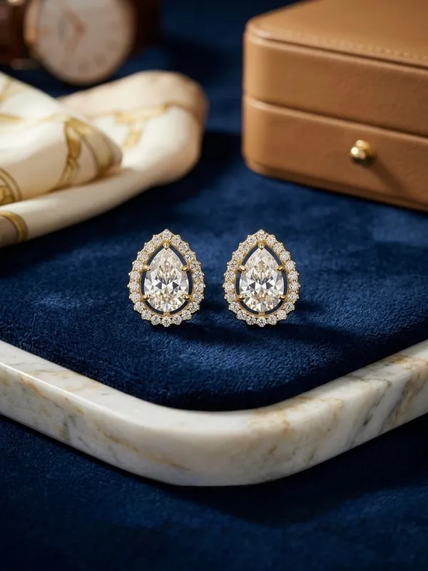 Gold_Alloy_Crystal_Heart_Teardrop_Stud_Earrings_For_Women