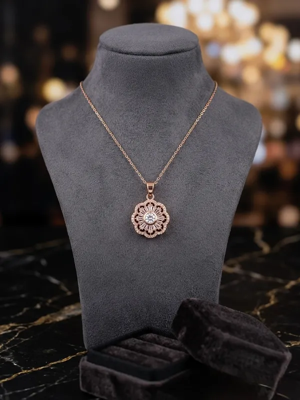 Rose_Gold_Stainless_Steel_Floral_Pendant_Necklace_For_Women