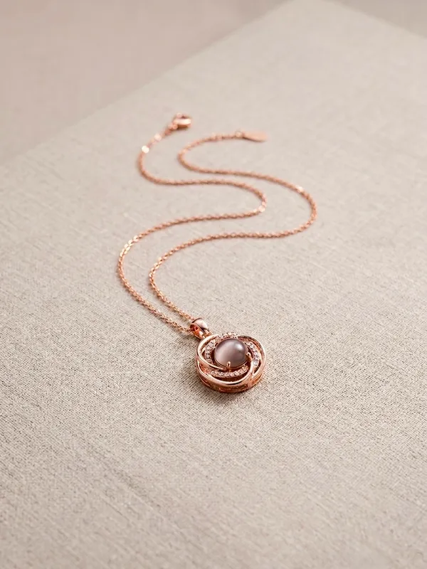 Rose_Gold_Stainless_Steel_Swirl_Statement_Pendant_Necklace_For_Women