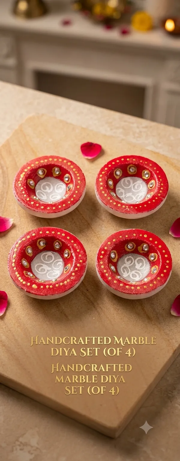 Red_Heritage_Embellished_Diya_Set