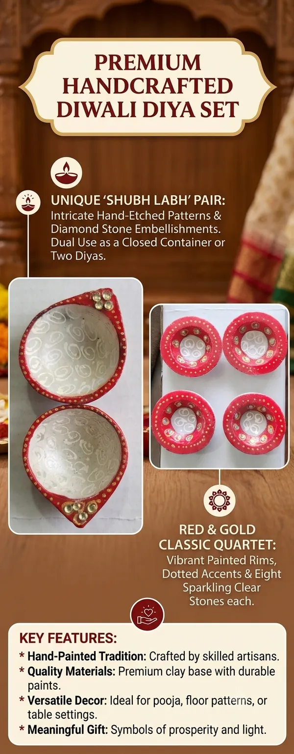 Red_Heritage_Embellished_Diya_Set