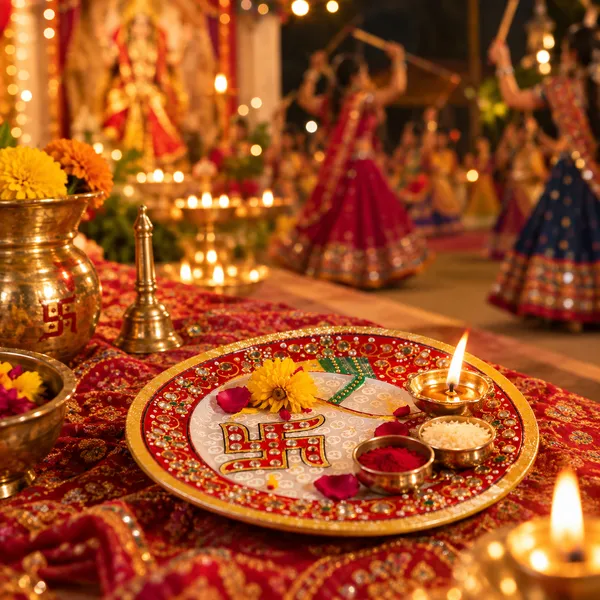 Heritage_Red_Swastik_Pooja_Thali