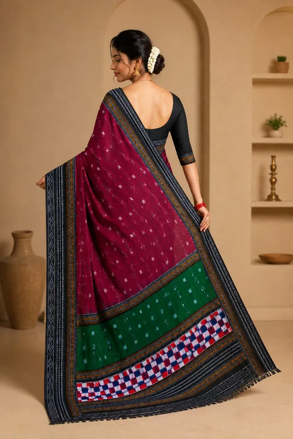 Multicolor_Cotton_Printed_Saree_For_Women