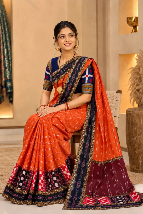Multicolor_Cotton_Printed_Saree_For_Women