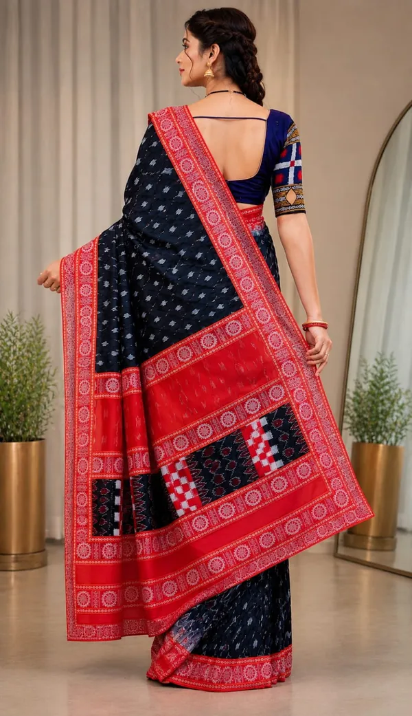 Multicolor_Cotton_Printed_Saree_For_Women