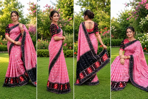 Pink_Cotton_Printed_Saree_For_Women