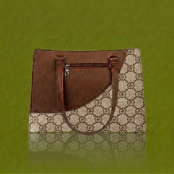 Brown_Patterned_Tote_Bag_For_Women