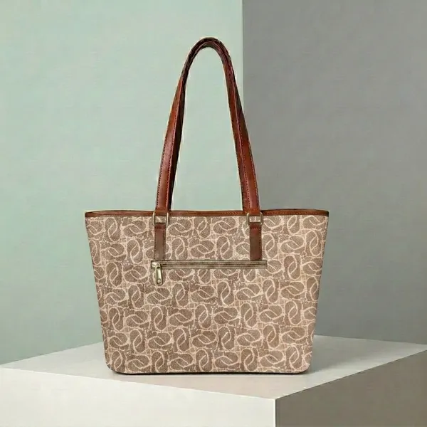 Beige_Printed_Structured_Tote_Bag_For_Women