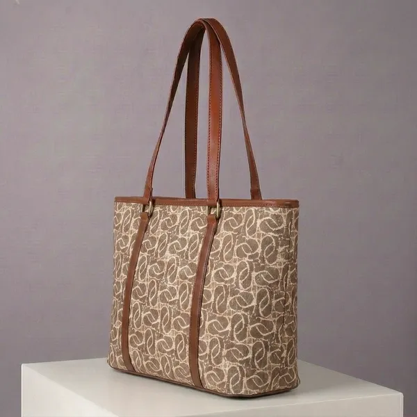 Beige_Printed_Structured_Tote_Bag_For_Women