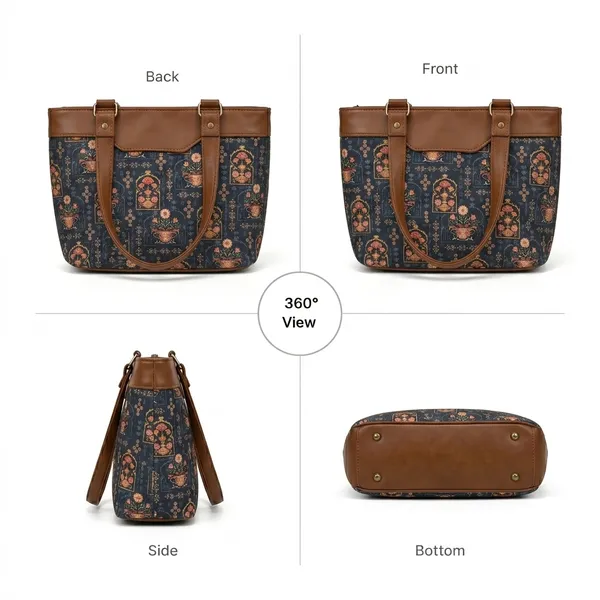 Blue_Printed_Fabric_Tote_Bag_For_Women
