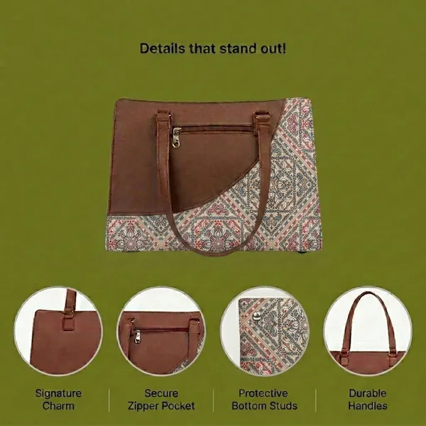 Brown_Printed_Fabric_Tote_Bag_For_Women