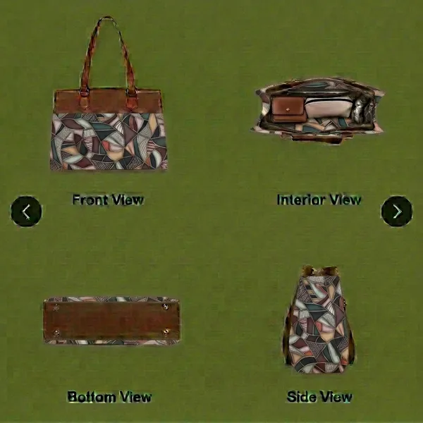 Brown_Geometric_Tote_Bag_For_Women