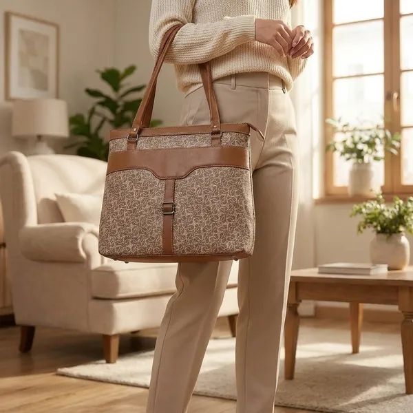 Brown_Printed_Tote_Bag_For_Women
