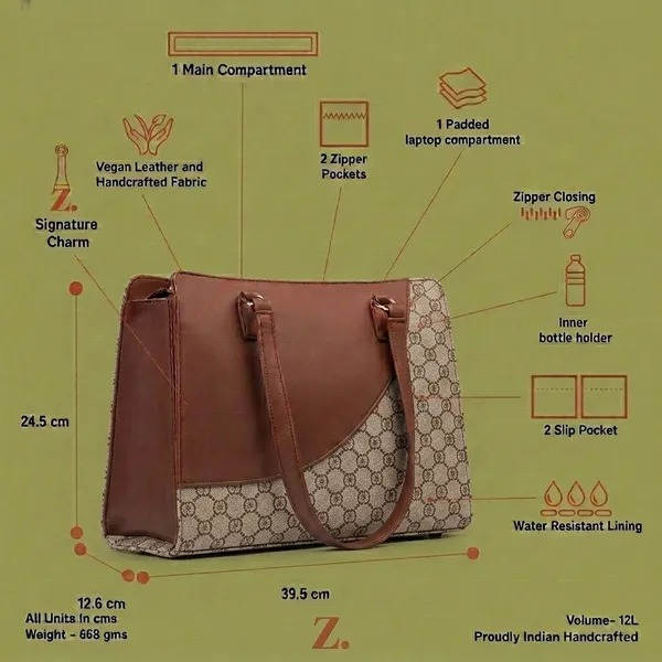 Brown_Patterned_Tote_Bag_For_Women