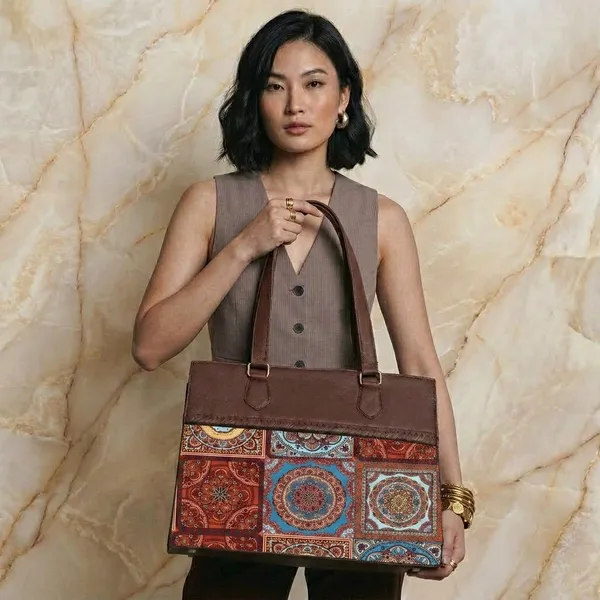 Brown_Printed_Tote_Bag_For_Women