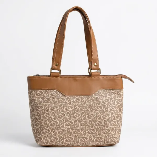 Brown_Printed_Fabric_Tote_Bag_For_Women