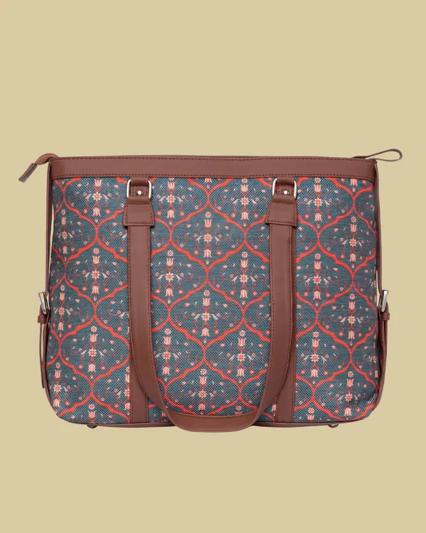 Brown_Printed_Tote_Bag_For_Women