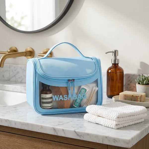 Blue_Transparent_Hanging_Wash_Bag_For_Travel