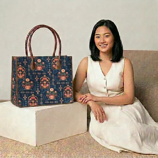 Blue_Printed_Tote_Bag_For_Women
