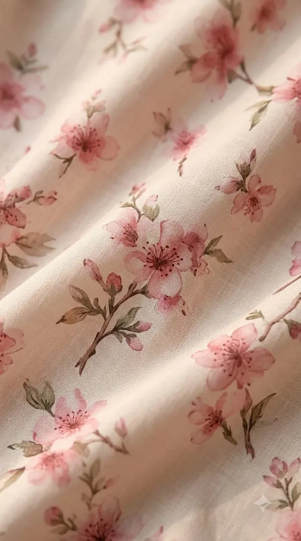 Cream_Floral_Print_Saree_For_Women
