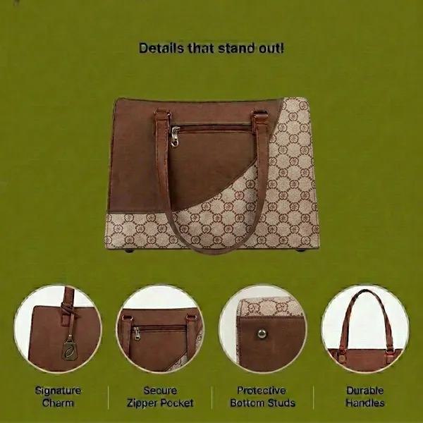 Brown_Patterned_Tote_Bag_For_Women