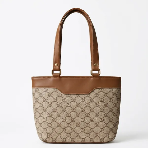 Brown_Printed_Fabric_Tote_Bag_For_Women