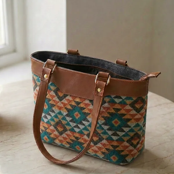 Multicolor_Woven_Tote_Bag_For_Women