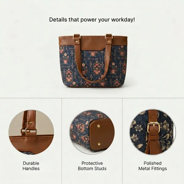 Blue_Printed_Fabric_Tote_Bag_For_Women