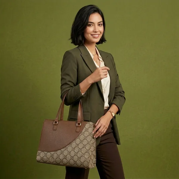 Brown_Patterned_Tote_Bag_For_Women