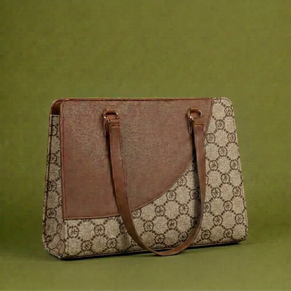 Brown_Patterned_Tote_Bag_For_Women
