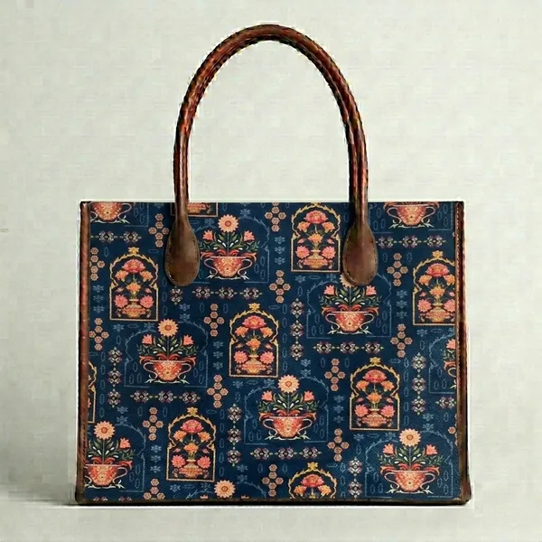 Blue_Printed_Tote_Bag_For_Women
