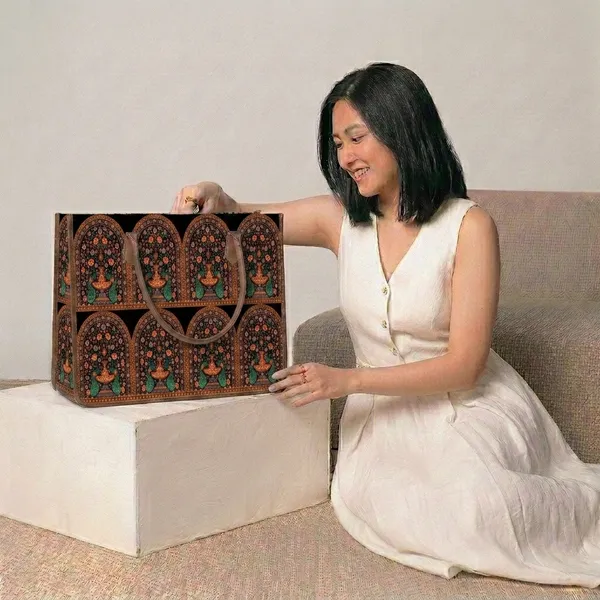 Brown_Printed_Tote_Bag_For_Women