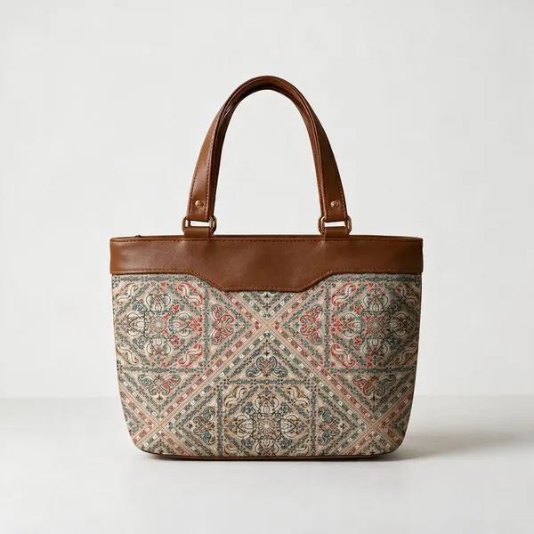 Brown_Printed_Fabric_Tote_Bag_For_Women