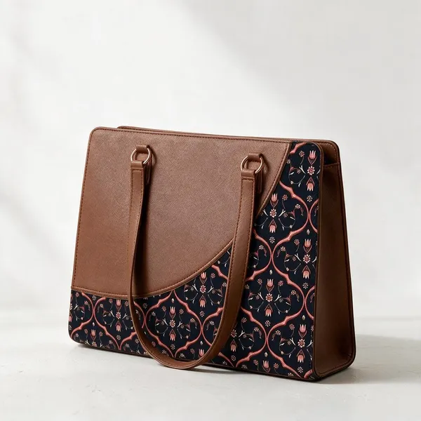 Brown_Printed_Tote_Bag_For_Women
