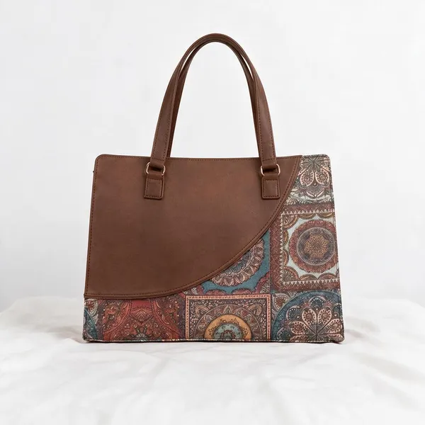Brown_Printed_Tote_Bag_For_Women