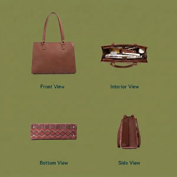 Brown_Printed_Tote_Handbag_For_Women