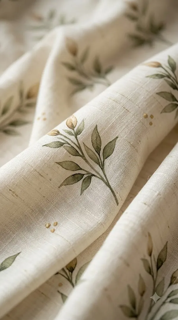 Cream_Cotton_Floral_Print_Saree_For_Women